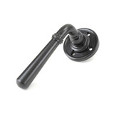 From The Anvil Newbury Lever Door Handle - Round Rosette - 60mm - Aged Bronze