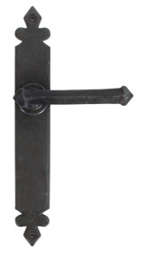 From The Anvil Tudor Lever Door Handle - 273 x 40mm - Beeswax