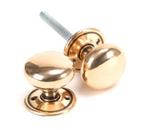 From The Anvil Mushroom Mortice Door Knob - 51mm - Polished Bronze