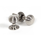 From The Anvil Heavy Beehive Mortice Door Knob - 51mm - Polished Nickel