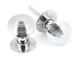 From The Anvil Heavy Beehive Mortice Door Knob - 51mm - Chrome