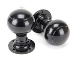 From The Anvil Regency Mortice Door Knob - 57mm - Black