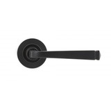 From The Anvil Avon Plain Lever Door Handle - Round Rosette - 53mm - Aged Bronze
