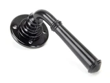 From The Anvil Regency Lever Door Handle - Round Rosette - 6mm - Black