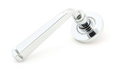 From The Anvil Avon Plain Lever Door Handle - Round Rosette - 53mm - Chrome