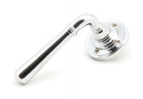 From The Anvil Newbury Lever Door Handle - Round Rosette - 60mm - Chrome