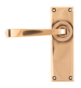 From The Anvil Avon Lever Door Handle - 152 x 48mm - Polished Bronze