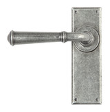 From The Anvil Regency Lever Door Handle - 152 x 48mm - Pewter Patina