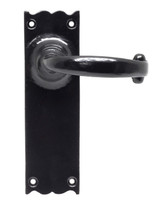 From The Anvil Cottage Lever Door Handle - 167 x 50mm - Black