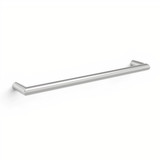 Thermogroup Straight Round Single Heated Towel Rail - 12V - Polished Stainless Steel