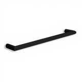 Thermogroup Straight Round Single Heated Towel Rail - 12V - Matte Black