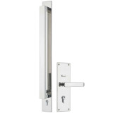 Gainsborough Trilock Omni/Allure Entrance Pull Handle Set - 600mm - Polished Stainless