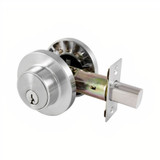 Gainsborough TradePro Cass Round Deadbolt - Satin Chrome