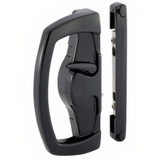 Gainsborough Yarra Ridge Sliding Patio Door Handle & Deadlock - Black
