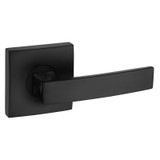Gainsborough Neue Angular Lever Door Handle - Square Rose - Matte Black