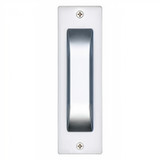 Gainsborough Rectangular Sliding Door Flush Pull - 115 x 35mm - Satin Chrome