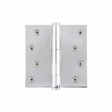 Viaggio Fixed Pin Hinge - Square - 100 x 100mm - Bright Chrome