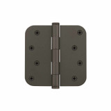 Viaggio Fixed Pin Hinge - Rounded - 100 x 100mm - Titanium Grey
