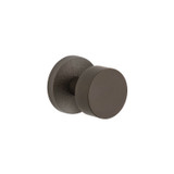 Viaggio Circolo Door Knob - Circolo Linen Rosette - 64mm - Titanium Grey