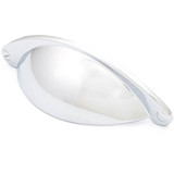 Castella Shaker Drawer Pull Handle - 64mm - Chrome