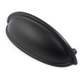 Castella Decade Drawer Pull Handle - Matte Black