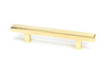 From The Anvil Scully Cabinet Pull Handle - Unlacquered Polished Brass