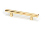 From The Anvil Scully Cabinet Pull Handle - Aged Brass