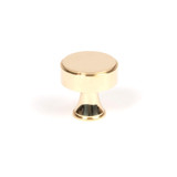 From The Anvil Scully Cabinet Knob - Unlacquered Polished Brass