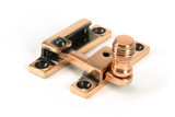 From The Anvil Prestbury Quadrant Sash Window Fastener - 64 x 13mm - Polished Bronze