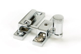 From The Anvil Brompton Quadrant Sash Window Fastener - 64 x 13mm - Chrome