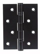 N2Lok Ball Bearing Hinge - 100 x 75mm - Matte Black (Pair)
