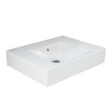 RAK Des 61 Wall Hung Bathroom Basin - 610 x 150 x 460mm - White