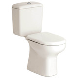 RAK Liwa Close Coupled Toilet Suite - P Trap - Ivory