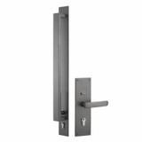 Gainsborough Trilock Omni/Allure Entrance Pull Handle Set - Satin Graphite - 600mm Pull Handle - Entrance Set