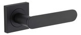 Iver Bronte Lever Door Handle - Square Rosette - 52 x 52mm - Matte Black