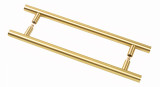 N2Lok Vienne Pull Handle - Satin Brass