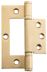 Iver Hirline Hinge - 100 x 49mm - Brushed Brass