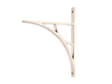 From The Anvil Tyne Shelf Bracket - 260 x 200mm - Polished Nickel