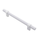Manovella Fluted Cassandra Cabinet Pull Handle - White