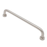 Manovella Arched Daphne Cabinet Pull Handle - Brushed Nickel