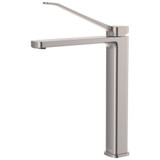 Fienza Tono Care Disabled Tall Basin Mixer Tap - Fixed Spout - Brushed Nickel