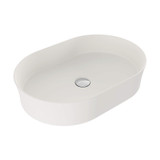 Turner Hastings Fino Above Counter Bathroom Basin - 549 x 115 x 379mm - Matte White