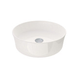 Turner Hastings Fino Above Counter Bathroom Basin - 382 x 115 x 382mm - Gloss White