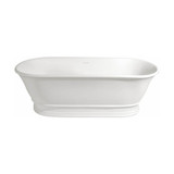 Turner Hastings Cambridge TitanCast Free Standing Bath - Satin Silk White