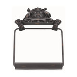 Domino Australian Coat of Arms Toilet Roll Holder - Antique Bronze