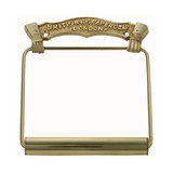 Domino British Paper Co. Toilet Roll Holder - Polished Brass