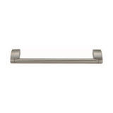 Domino Round Bar Cabinet Pull Handle - Satin Nickel