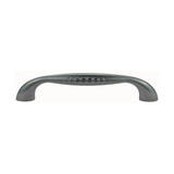 Domino Dimpled Cabinet Pull Handle - Chrome