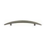 Domino Arched Cabinet Pull Handle - Satin Nickel