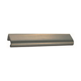 Domino Lip Cabinet Pull Handle - Satin Nickel